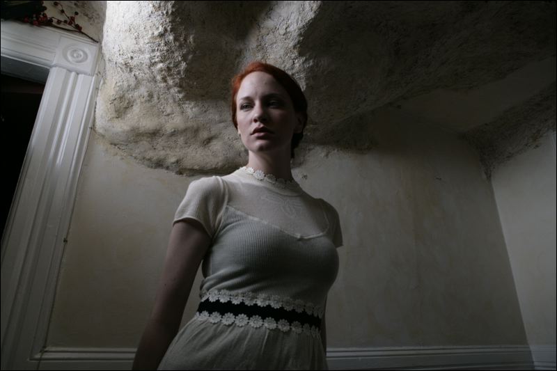 Gothic Scene House on Black Lake Trailer